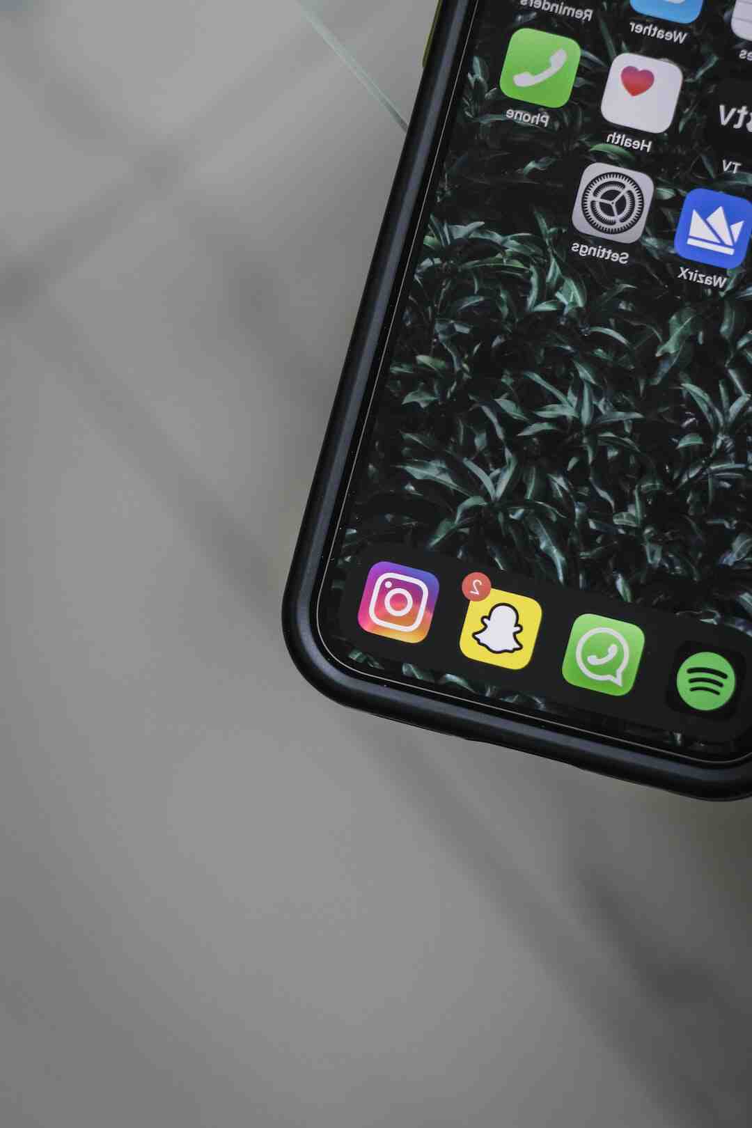 Pourquoi mon iPhone bloqué mon Snap ?